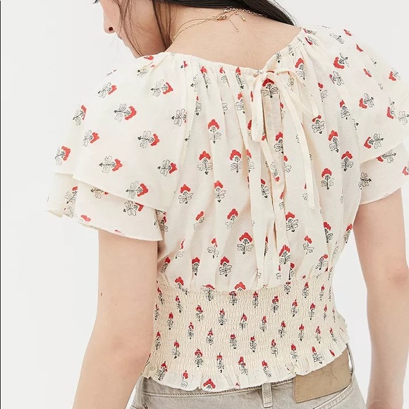 UO Smocked Top - Picture 7 of 7